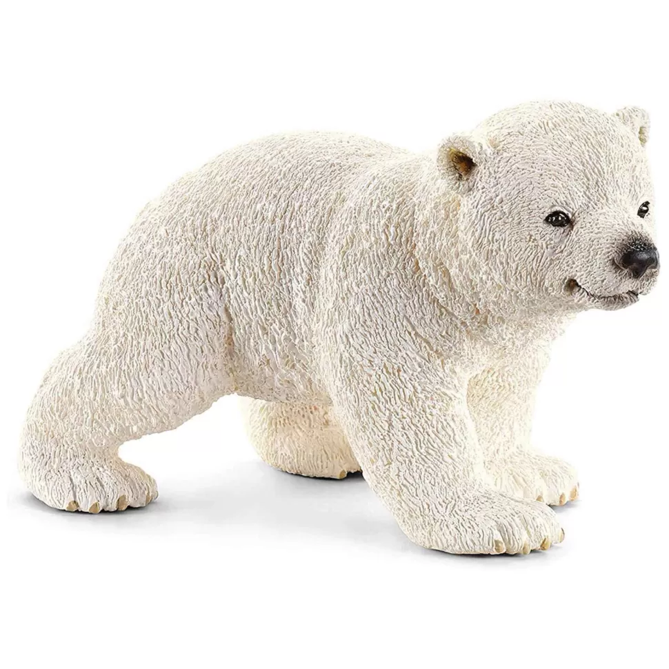 Schleich Figura Cria De Oso Polar Corriendo* Figuras Y Minimundos