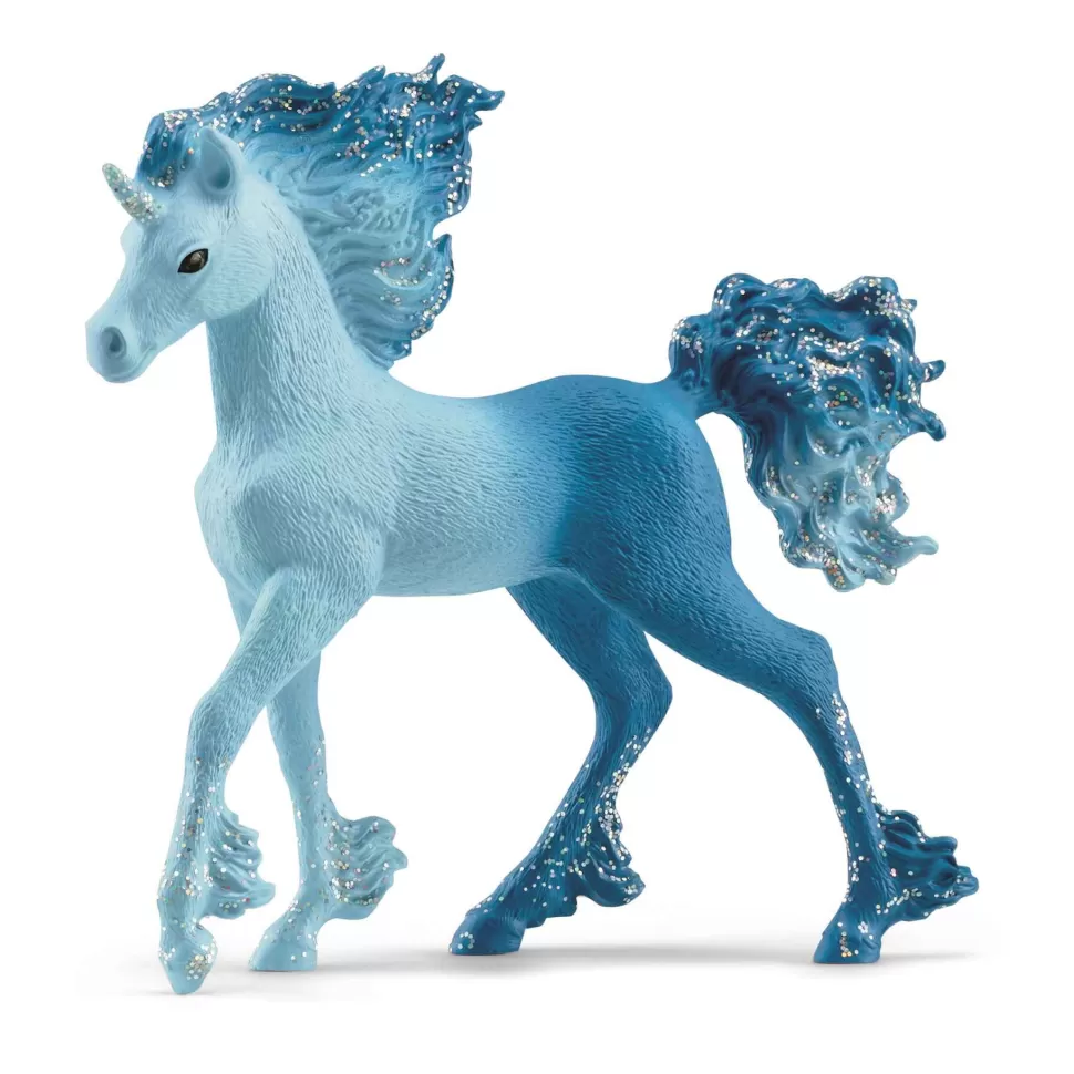 Schleich Figuras Y Minimundos^ Figura Potro De Unicornio De Fuego Y Agua Elementa