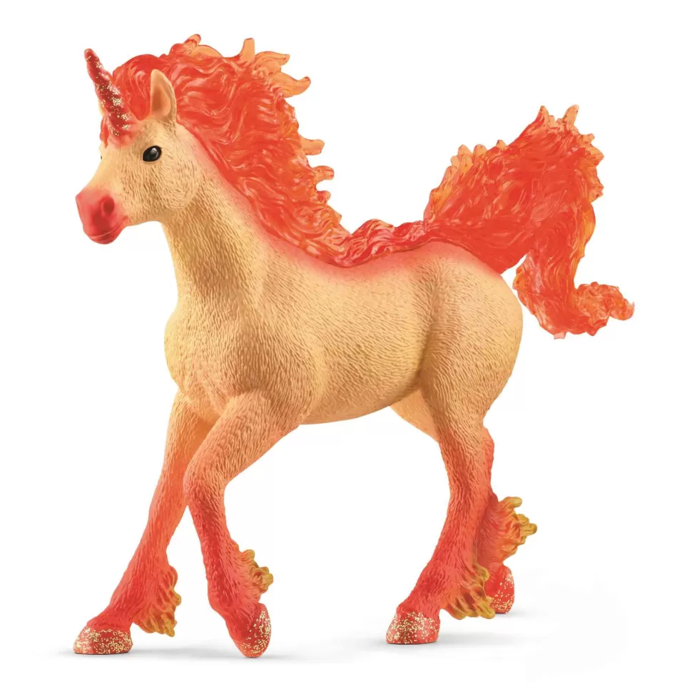 Schleich Figuras Y Minimundos^ Figura Semental Unicornio De Fuego Elementa