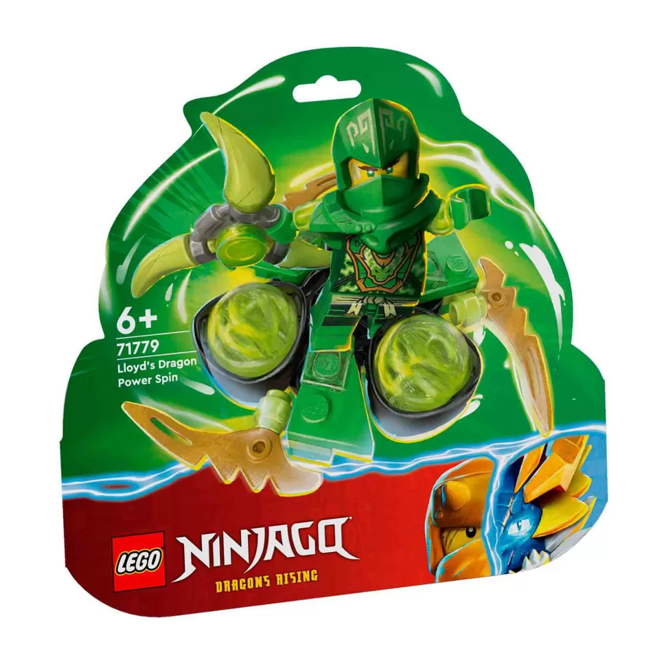 * Set De Juguete De Construcción Ninjago 71779 Lloyd Dragon Power: Ciclon Spinjitzu (56 Piezas)* Juegos De Construcción
