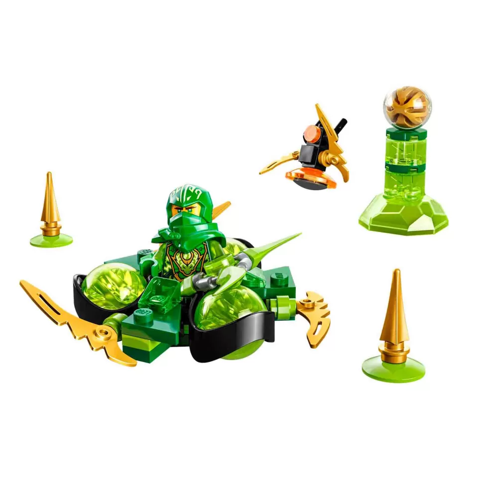 * Set De Juguete De Construcción Ninjago 71779 Lloyd Dragon Power: Ciclon Spinjitzu (56 Piezas)* Juegos De Construcción