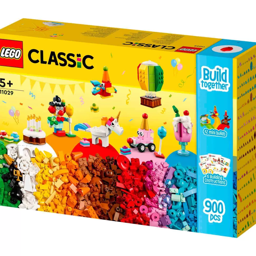 * Juegos De Construcción^Set De Juguete Para Construir Classic 11029 Caja Creativa: Fiesta (900 Piezas)