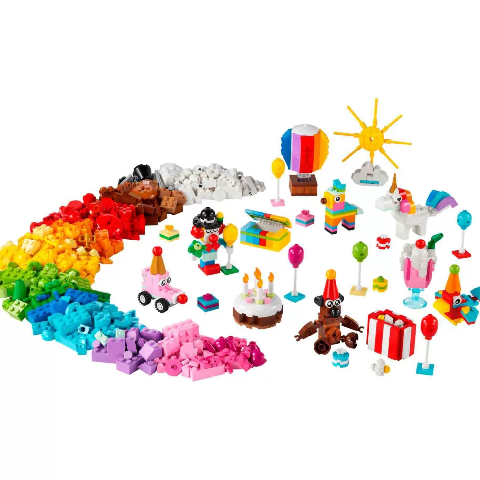 * Juegos De Construcción^Set De Juguete Para Construir Classic 11029 Caja Creativa: Fiesta (900 Piezas)