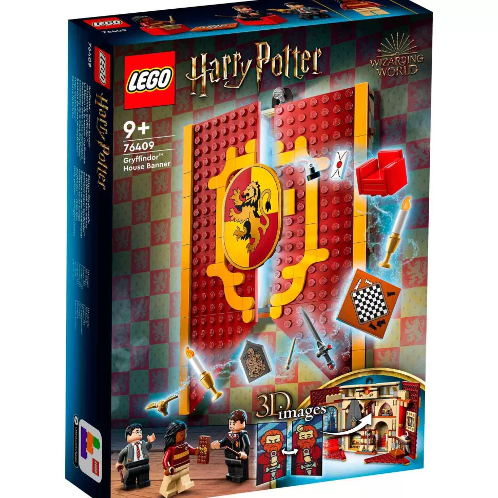 * Set De Juguete Para Construir Harry Potter 76409 Estandarte De La Casa Gryffindor (285 Piezas)* Juegos De Construcción