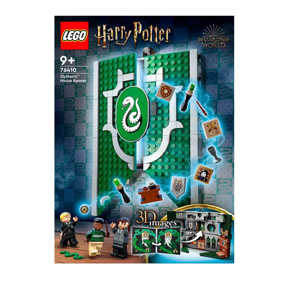 * Juegos De Construcción^Set De Juguete Para Construir Harry Potter 76410 Estandarte De La Casa Slytherin (349 Piezas)