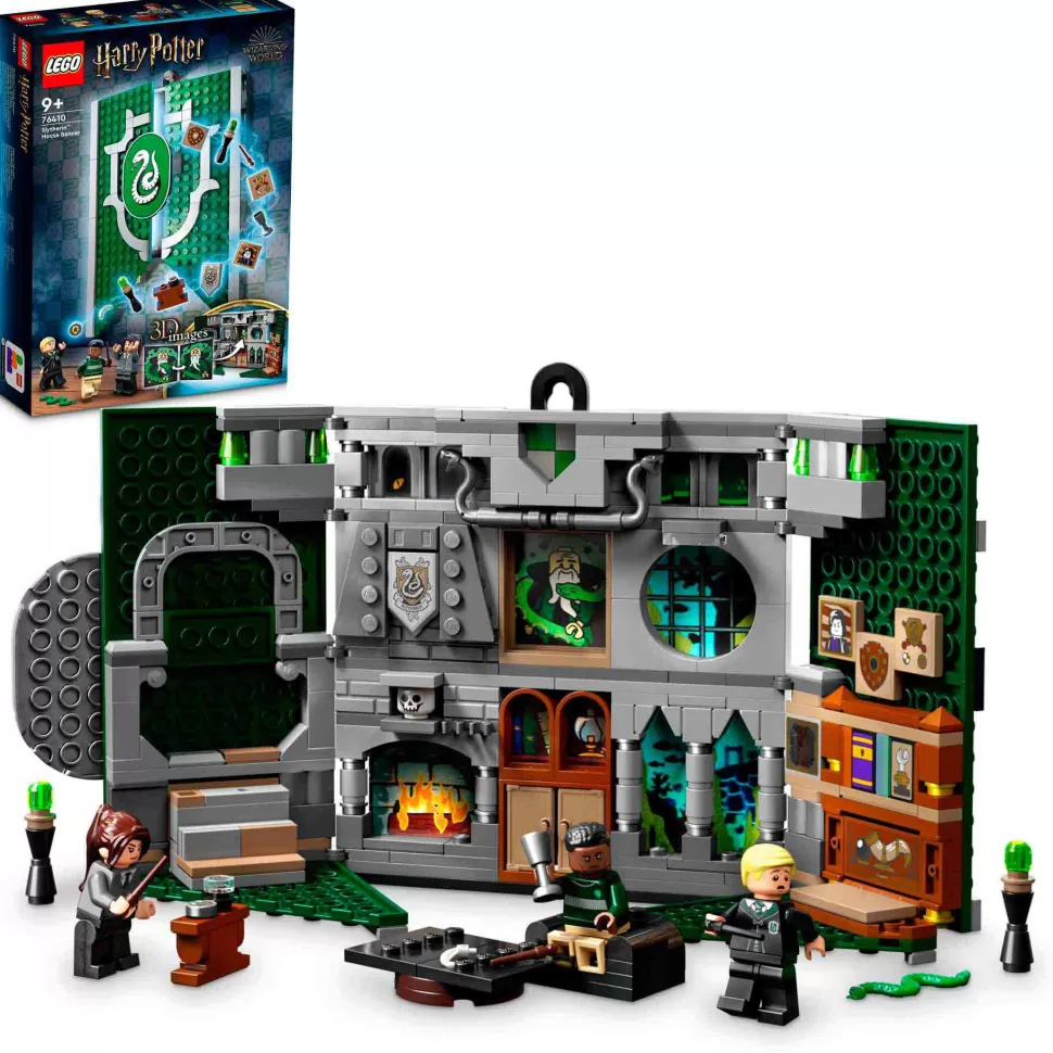* Juegos De Construcción^Set De Juguete Para Construir Harry Potter 76410 Estandarte De La Casa Slytherin (349 Piezas)