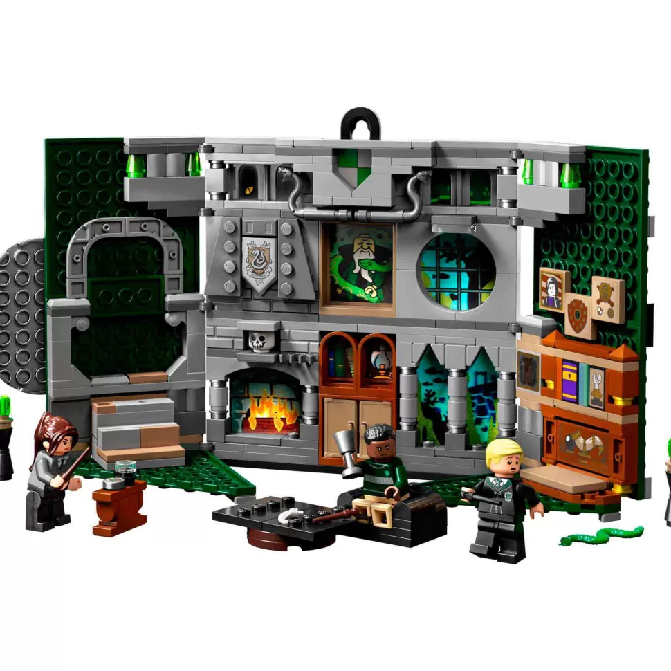* Juegos De Construcción^Set De Juguete Para Construir Harry Potter 76410 Estandarte De La Casa Slytherin (349 Piezas)