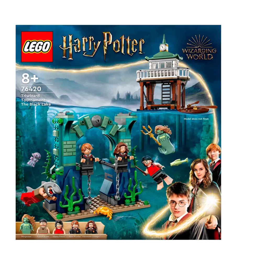 * Set De Juguete Para Construir Harry Potter 76420 Torneo De Los Tres Magos: El Lago Negro (349 P* Juegos De Construcción
