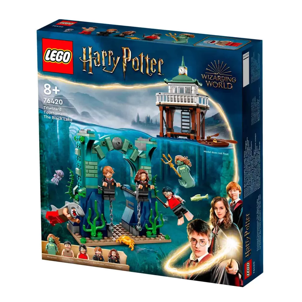 * Set De Juguete Para Construir Harry Potter 76420 Torneo De Los Tres Magos: El Lago Negro (349 P* Juegos De Construcción