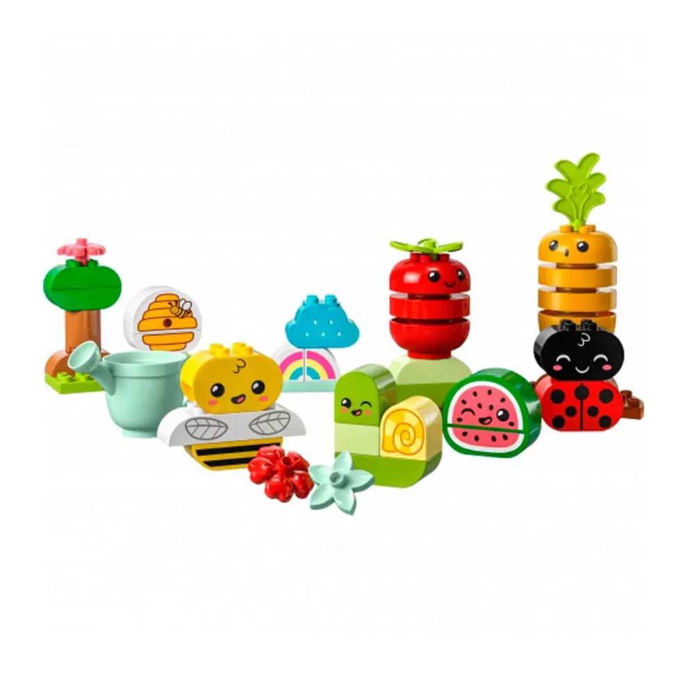 * Set De Juguete Para Construir Mi Primer Duplo 10984 Huerto Organico (43 Piezas)* Juegos De Construcción