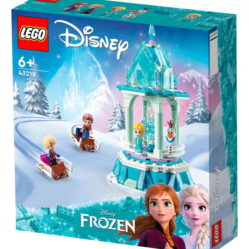 * Juegos De Construcción^Set De Juguetes De Construcción | 43218 Tiovivo Magico De Anna Y Elsa (175 Piezas)