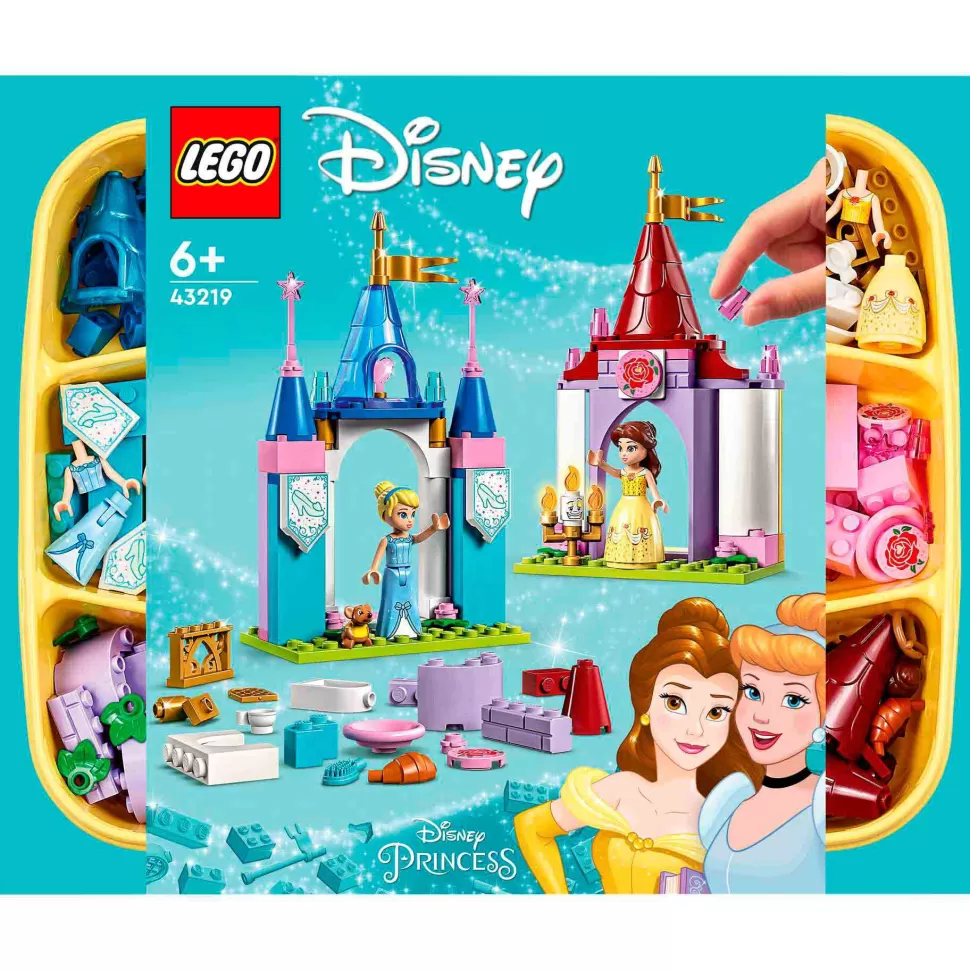 * Set De Juguetes De Construcción | 43219 Princess: Castillos Creativos (140 Piezas* Juegos De Construcción