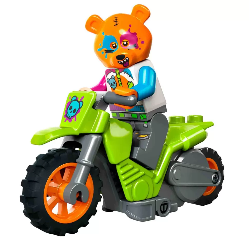 * Juegos De Construcción^Set De Juguetes De Construcción City 60356 Moto Acrobatica: Oso (10 Piezas)