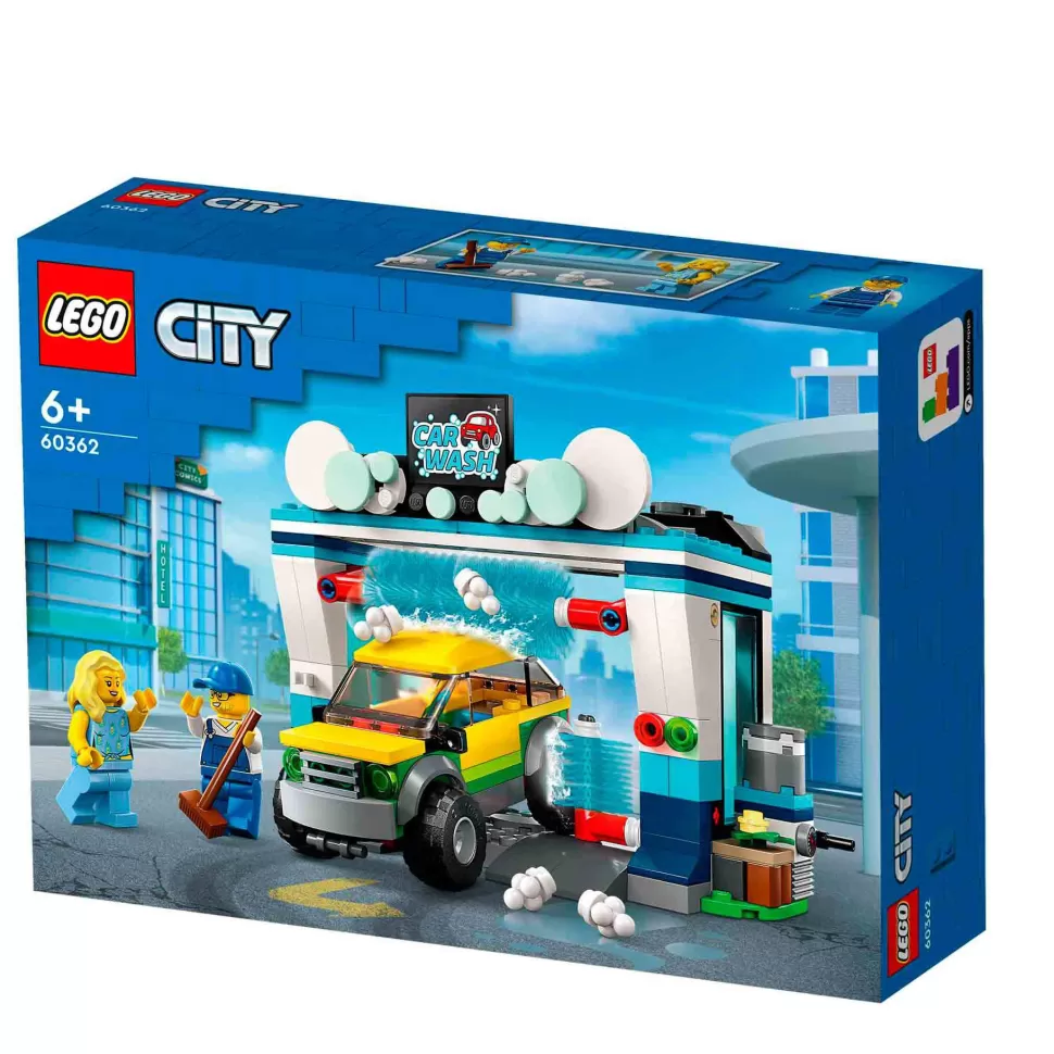 * Juegos De Construcción^Set De Juguetes De Construcción City 60362 Autolavado (243 Piezas)