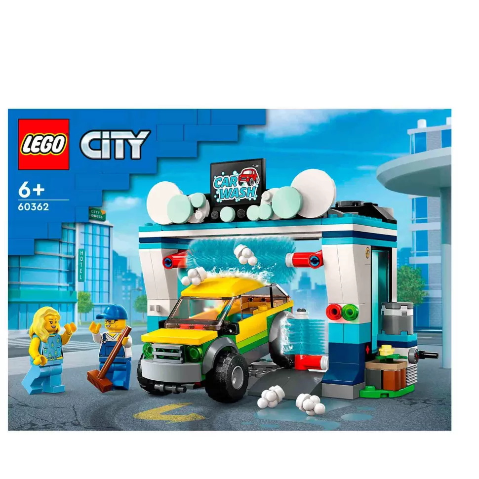 * Juegos De Construcción^Set De Juguetes De Construcción City 60362 Autolavado (243 Piezas)