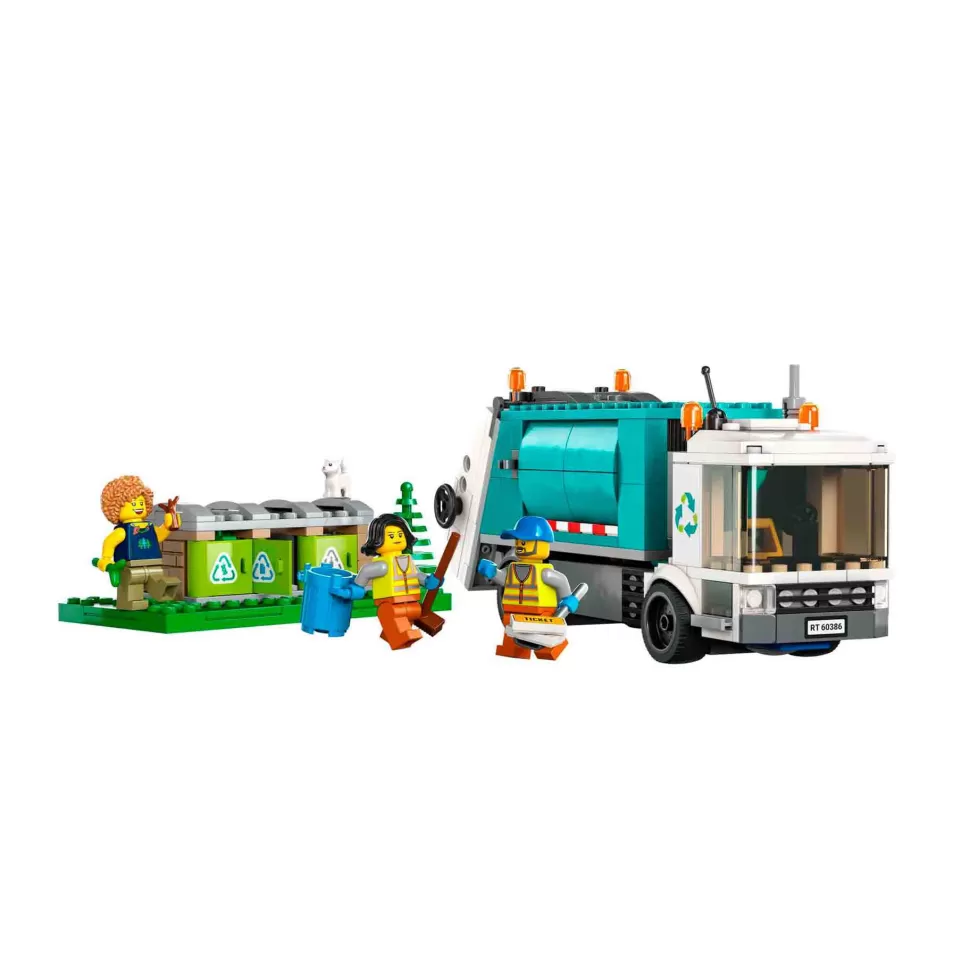 * Juegos De Construcción^Set De Juguetes De Construcción City 60386 Camion De Reciclaje (261 Piezas)