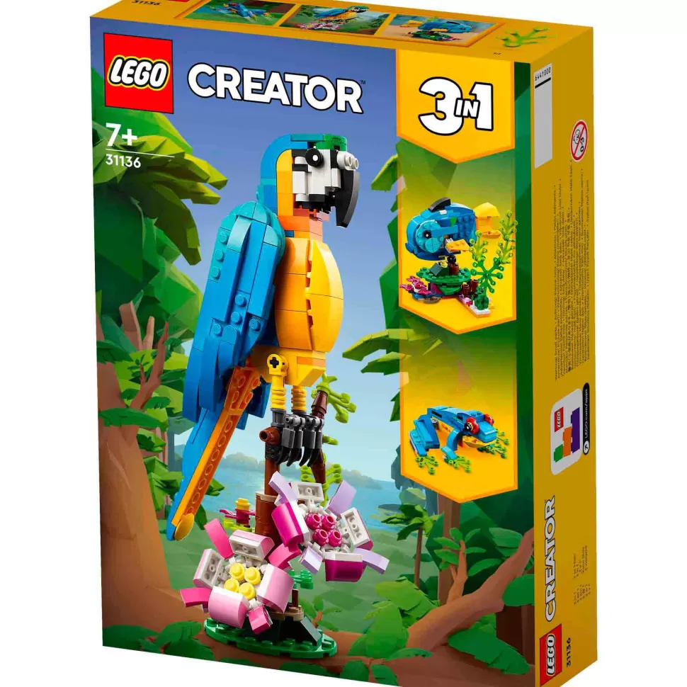 * Set De Juguetes De Construcción Creator 31136 Loro Exotico (253 Piezas)* Juegos De Construcción