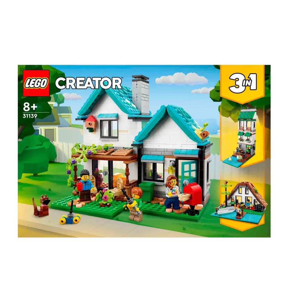 * Set De Juguetes De Construcción Creator 31139 Casa Confortable (808 Piezas)* Juegos De Construcción