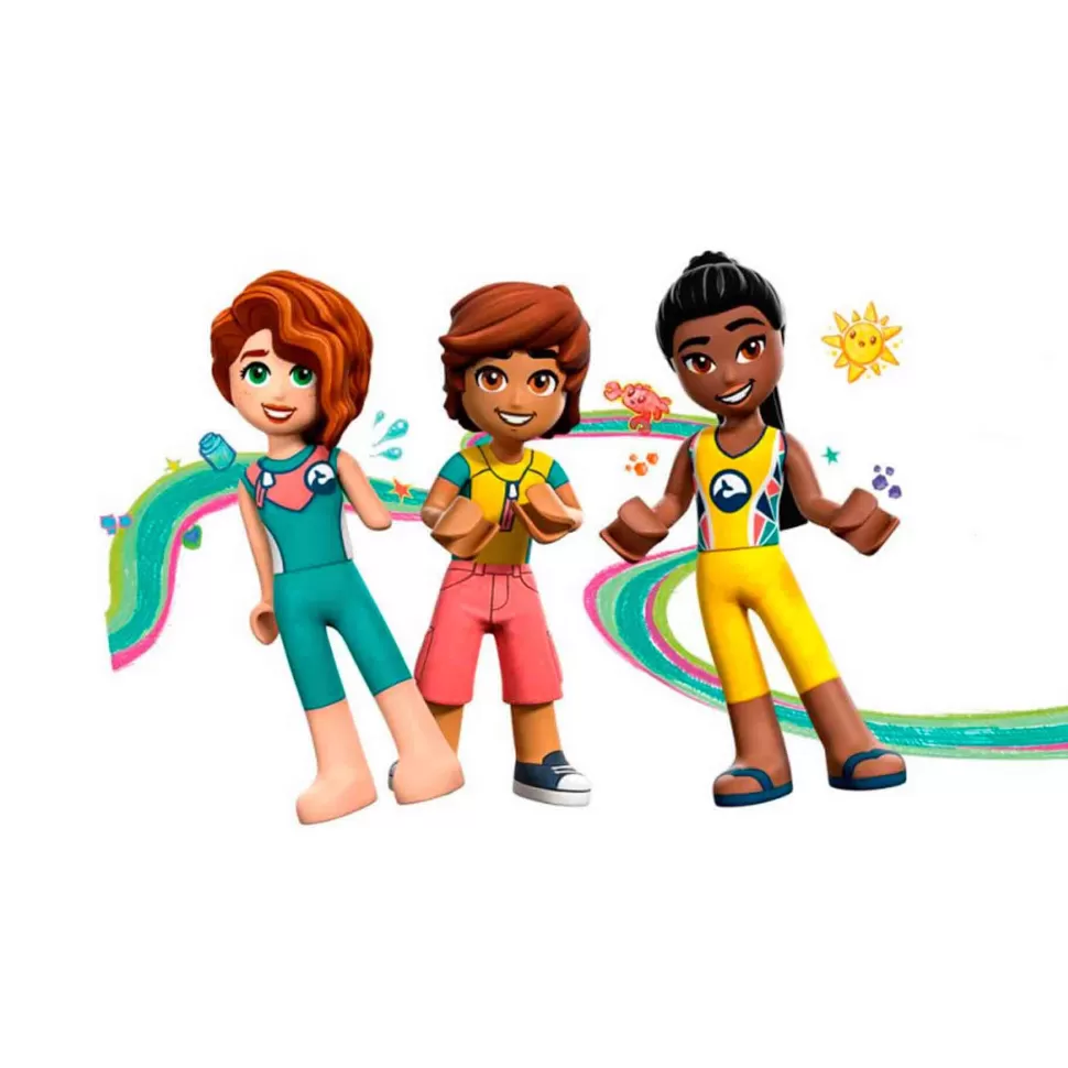 * Juegos De Construcción^Set De Juguetes De Construcción Friends 41736 Centro De Rescate Maritimo (376 Piezas)