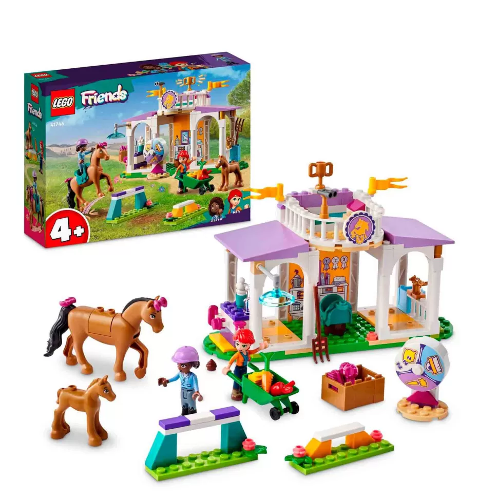 * Set De Juguetes De Construcción Friends 41746 Clase De Equitacion (134 Piezas)* Juegos De Construcción