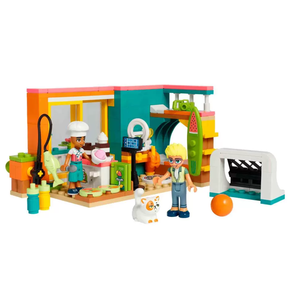 * Juegos De Construcción^Set De Juguetes De Construcción Friends 41754 Habitacion De Leo (203 Piezas)