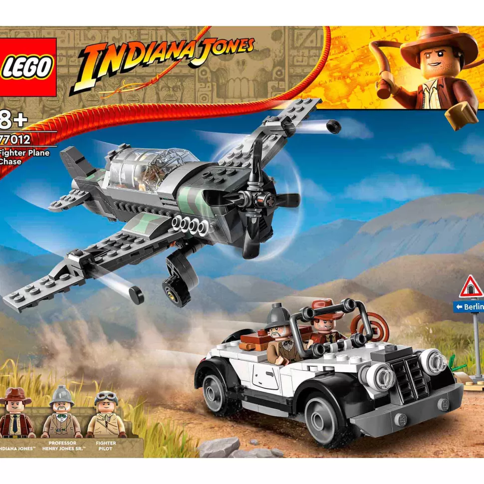 * Juegos De Construcción^Set De Juguetes De Construcción Indiana Jones 77012 Persecucion Del Caza (387 Piezas)