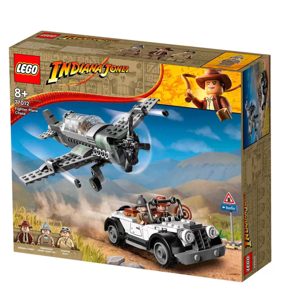 * Juegos De Construcción^Set De Juguetes De Construcción Indiana Jones 77012 Persecucion Del Caza (387 Piezas)
