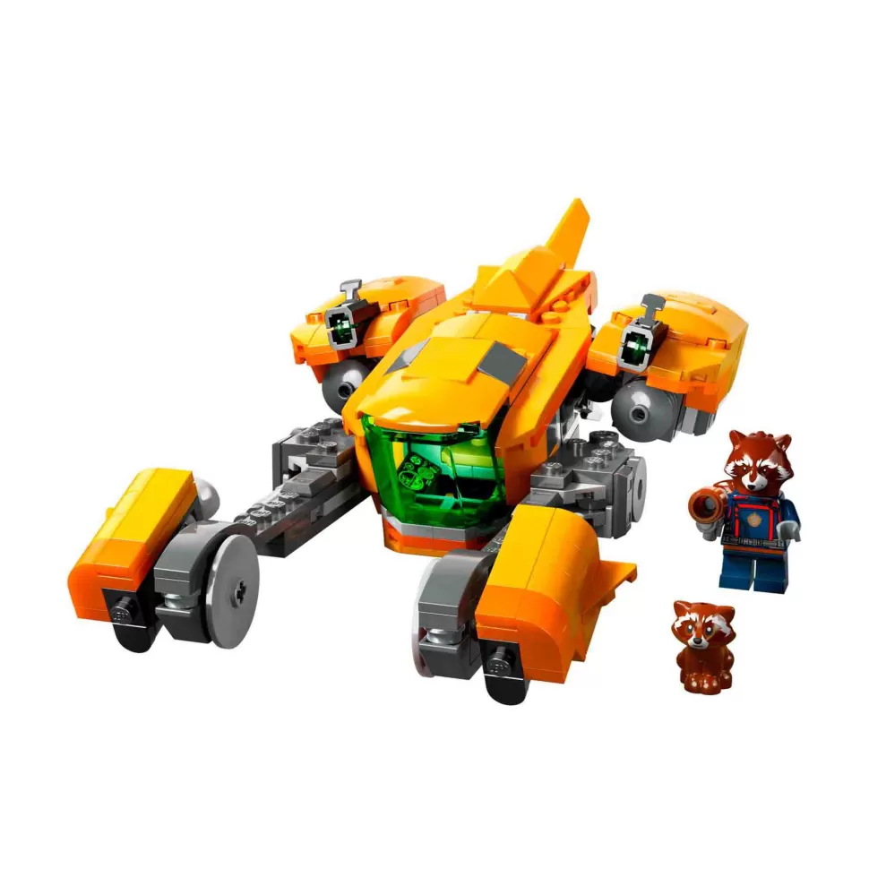 * Set De Juguetes De Construcción Marvel 76254 Nave De Baby Rocket (330 Piezas)* Juegos De Construcción