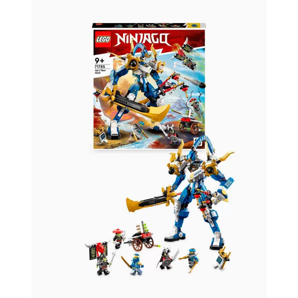 * Juegos De Construcción^Set De Juguetes De Construcción Ninjago 71785 Meca Titan De Jay (794 Piezas)
