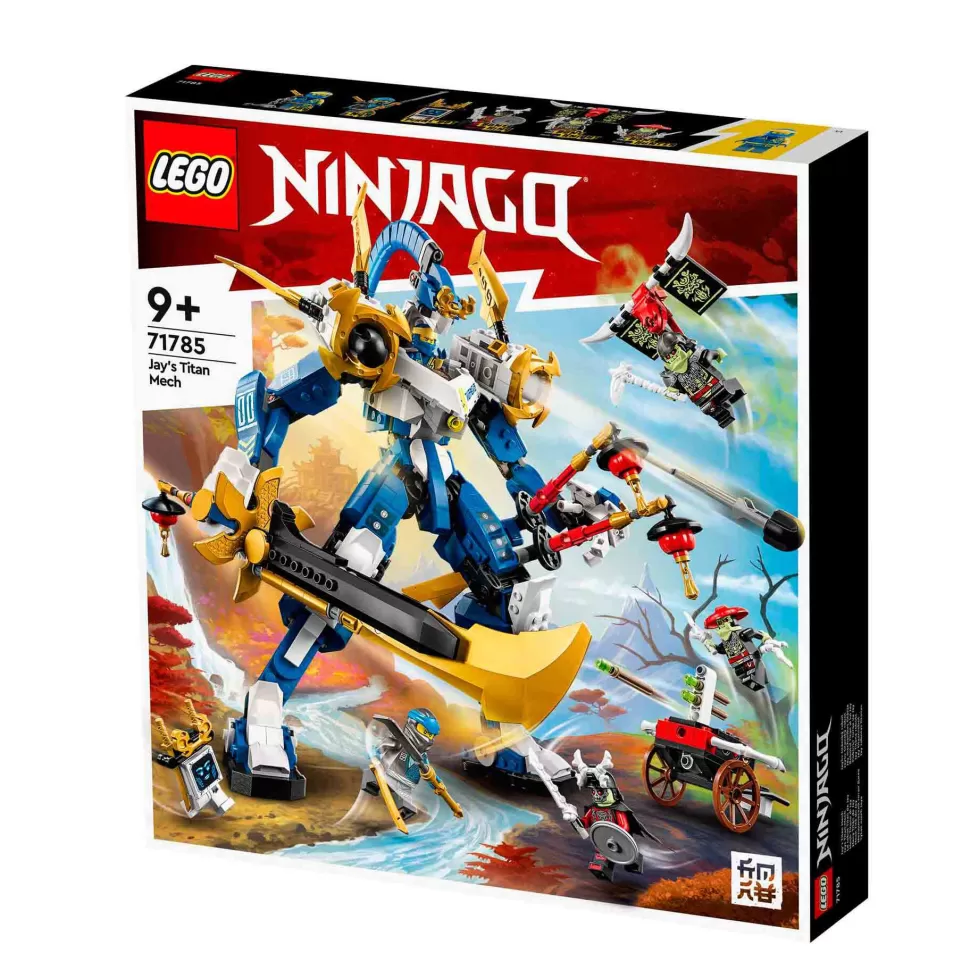* Juegos De Construcción^Set De Juguetes De Construcción Ninjago 71785 Meca Titan De Jay (794 Piezas)