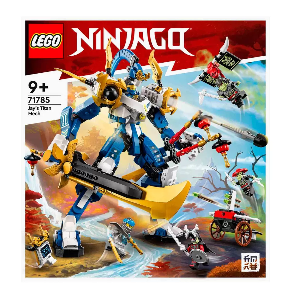 * Juegos De Construcción^Set De Juguetes De Construcción Ninjago 71785 Meca Titan De Jay (794 Piezas)