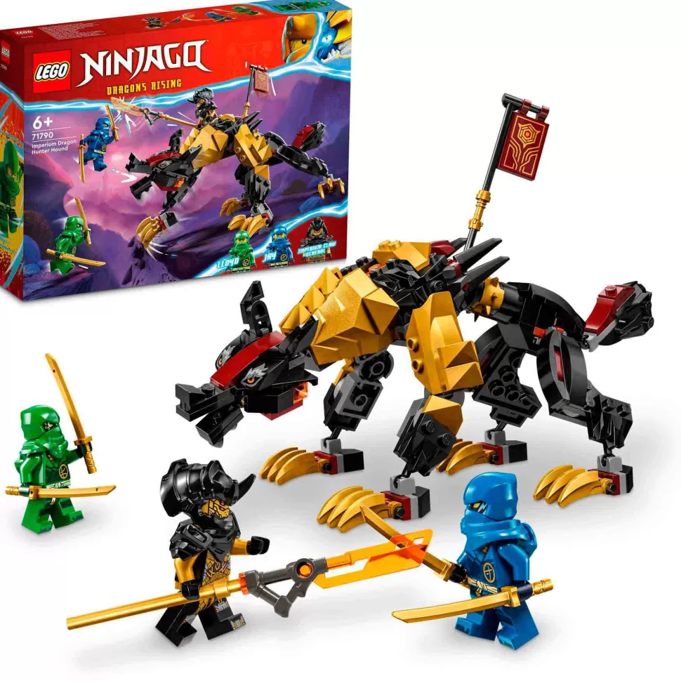 * Set De Juguetes De Construcción Ninjago 71790 Sabueso Cazadragones De Imperium (198 Piezas)* Juegos De Construcción