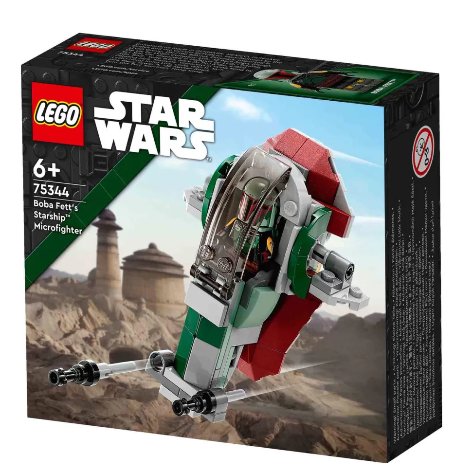 * Juegos De Construcción^Set De Juguetes De Construcción Star Wars 75344 Microfighter: Nave Estelar De Boba Fett (85 Pie