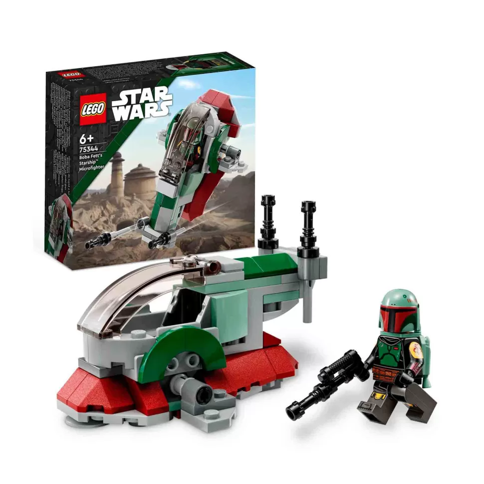 * Juegos De Construcción^Set De Juguetes De Construcción Star Wars 75344 Microfighter: Nave Estelar De Boba Fett (85 Pie