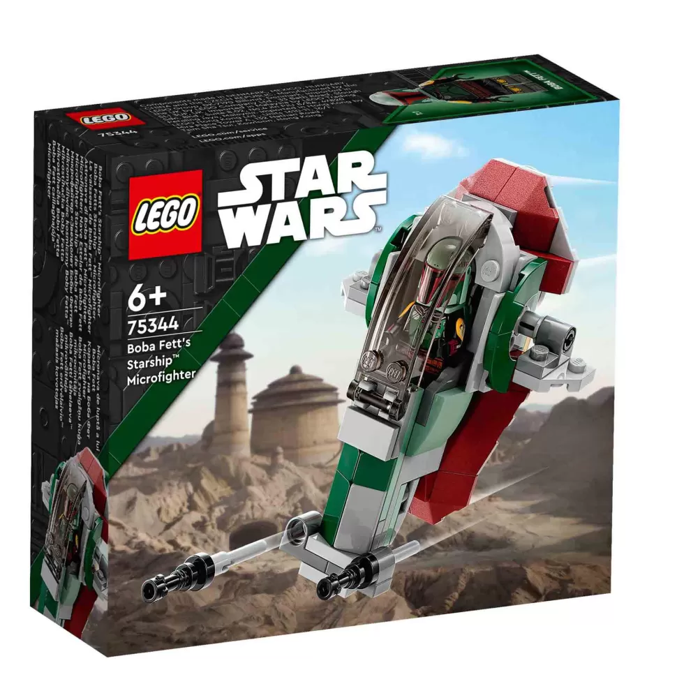 * Juegos De Construcción^Set De Juguetes De Construcción Star Wars 75344 Microfighter: Nave Estelar De Boba Fett (85 Pie