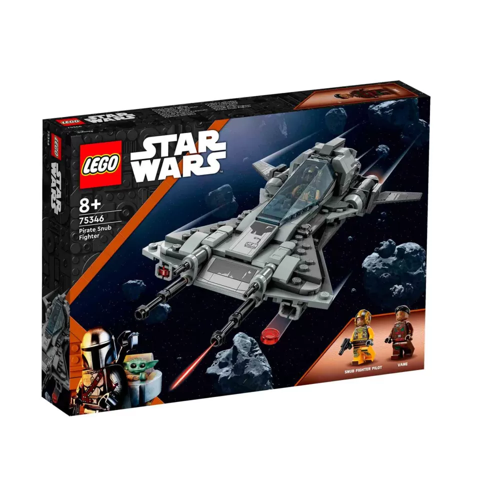 * Juegos De Construcción^Set De Juguetes De Construcción Star Wars 75346 Caza Snub Pirata (285 Piezas)