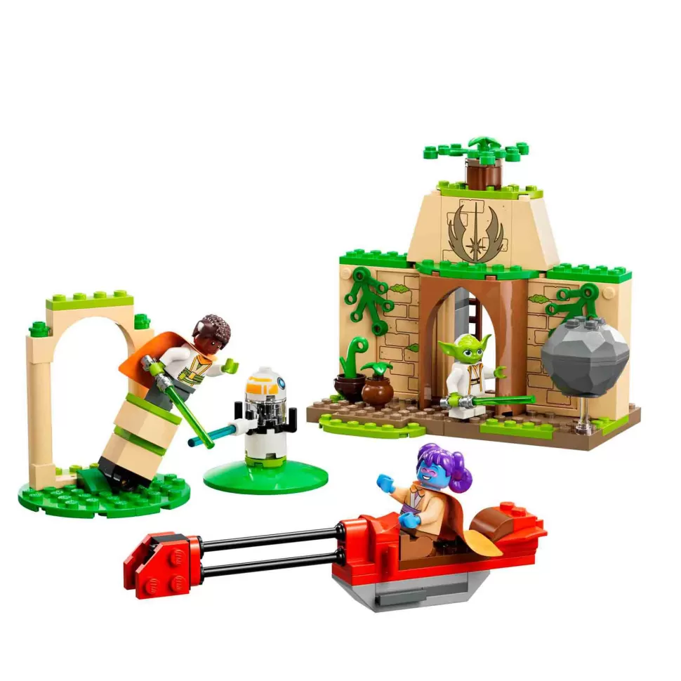 * Juegos De Construcción^Set De Juguetes De Construcción Star Wars 75358 Templo Jedi De Tenoo (124 Piezas)