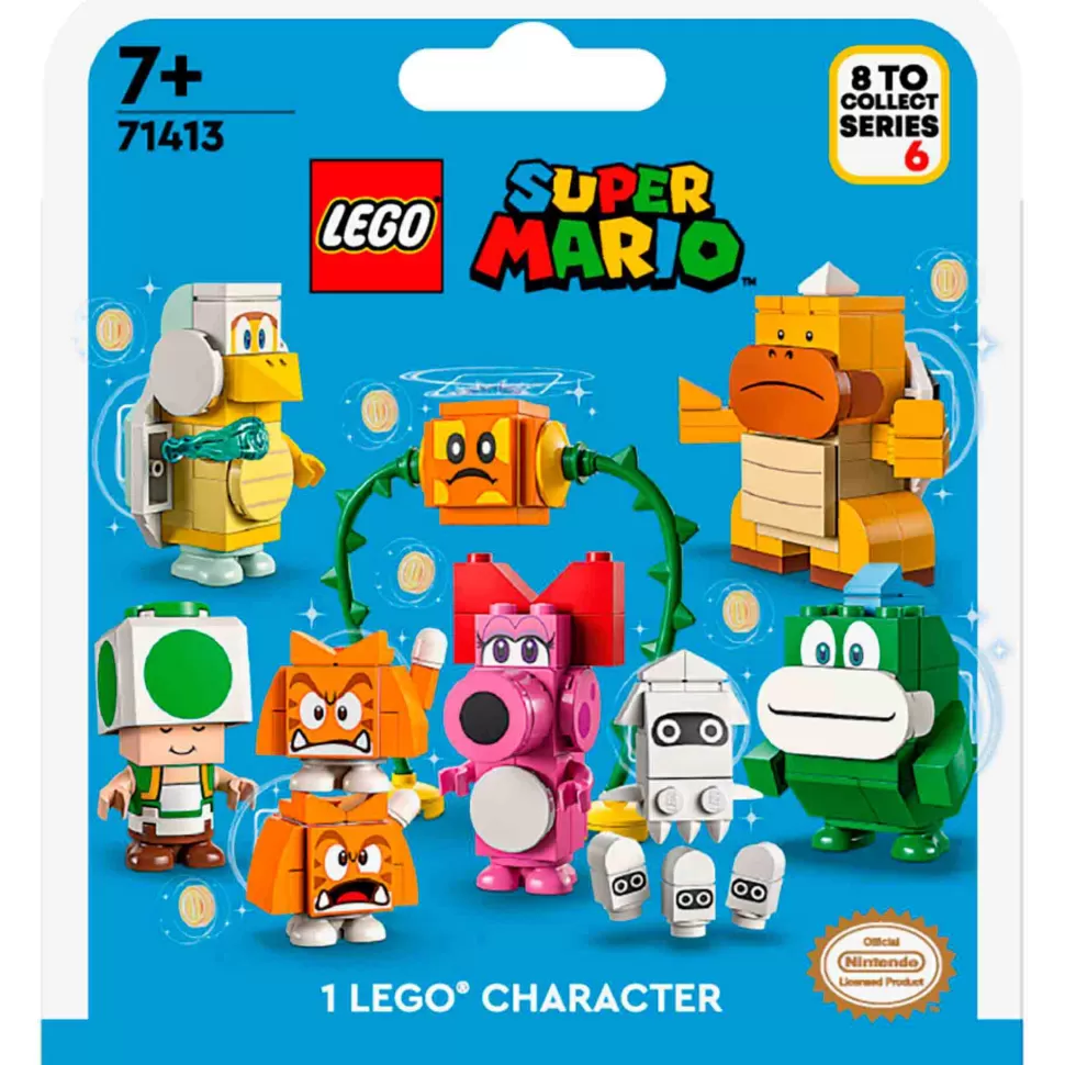 * Set De Juguetes De Construcción Super Mario 71413 Packs De Personajes: Edicion 6* Juegos De Construcción
