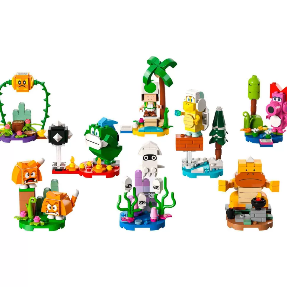 * Set De Juguetes De Construcción Super Mario 71413 Packs De Personajes: Edicion 6* Juegos De Construcción