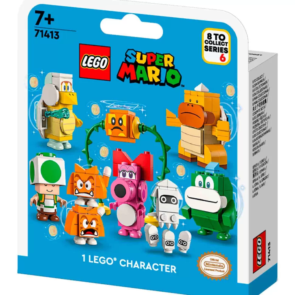* Set De Juguetes De Construcción Super Mario 71413 Packs De Personajes: Edicion 6* Juegos De Construcción