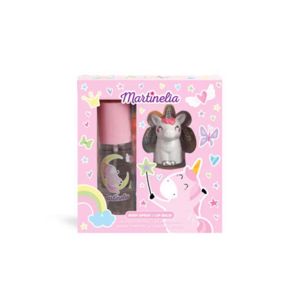 Martinelia Juguetes De Imitación Y Hogar^Set Spray Corporal Y Balsamo Labial