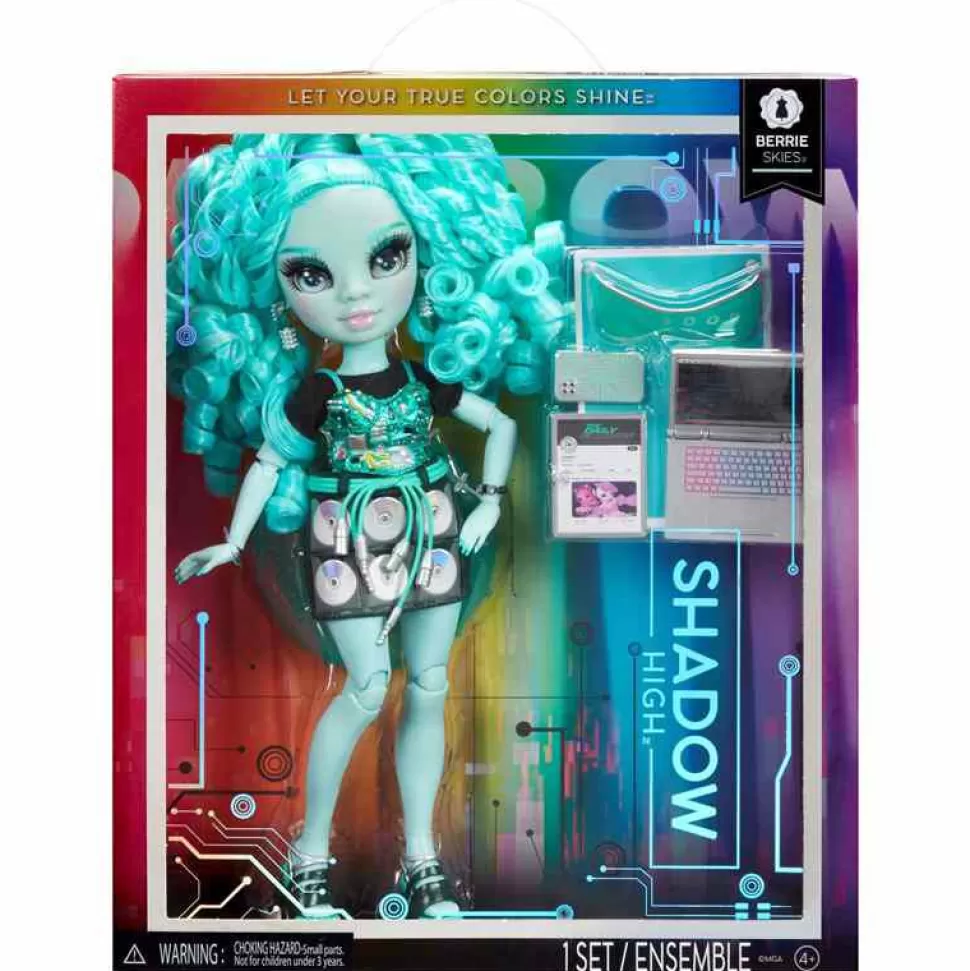 Rainbow High Shadow High Muneca De Moda Serie 3 - Berrie Skies (Verde)* Muñecas
