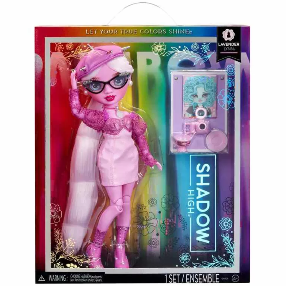 Rainbow High Muñecas^Shadow High Muneca De Moda Serie 3 - Lavender Lynne (Morada)