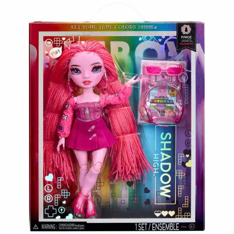 Rainbow High Muñecas^Shadow High Muneca De Moda Serie 3 - Pinkie James (Rosa)