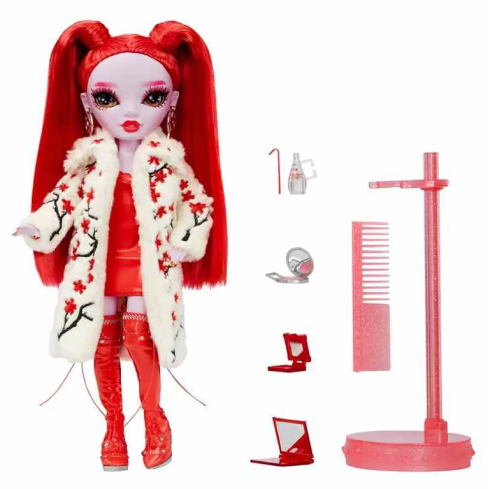 Rainbow High Shadow High Muneca De Moda Serie 3 - Rosie Redwood (Rojo)* Muñecas