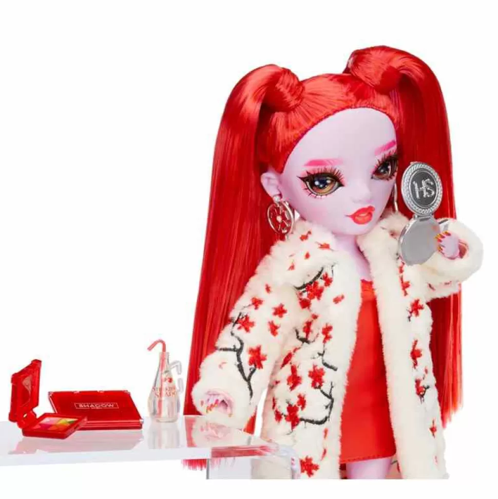 Rainbow High Shadow High Muneca De Moda Serie 3 - Rosie Redwood (Rojo)* Muñecas