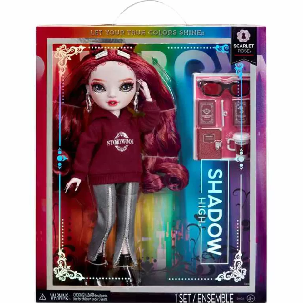 Rainbow High Muñecas^Shadow High Muneca De Moda Serie 3 - Scarlet Rose (Granate)