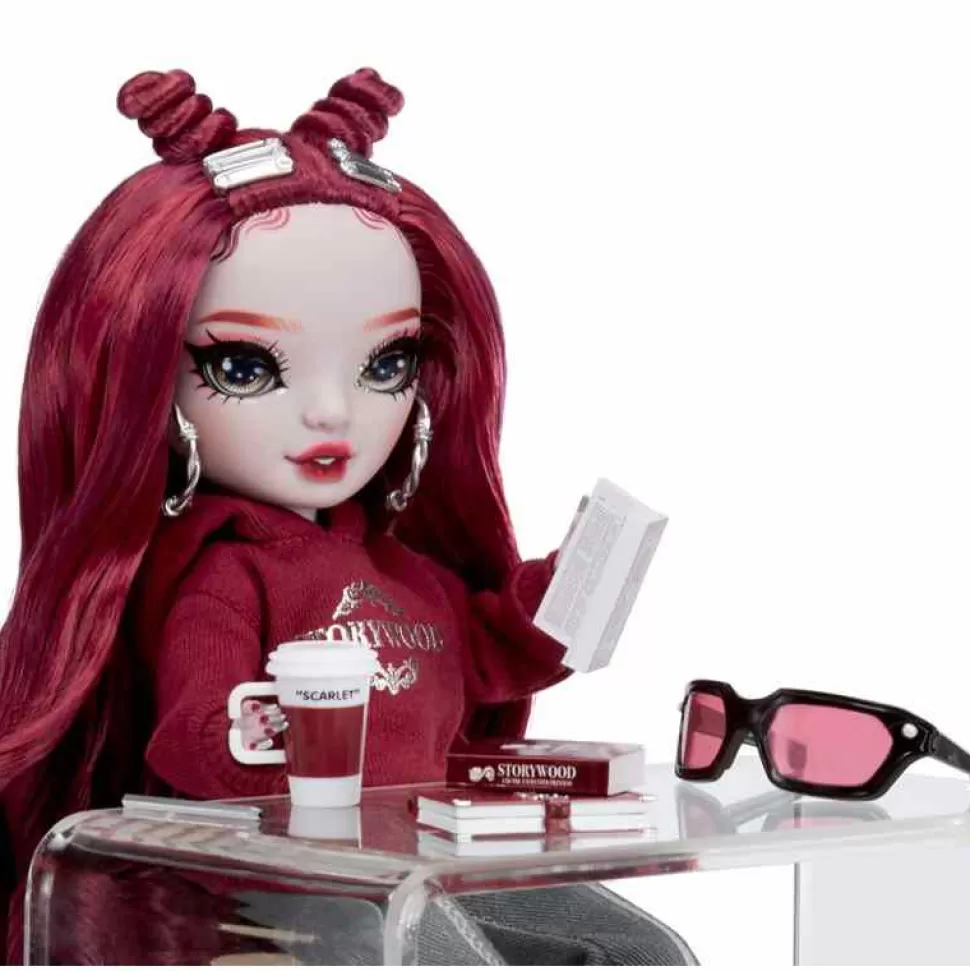 Rainbow High Muñecas^Shadow High Muneca De Moda Serie 3 - Scarlet Rose (Granate)