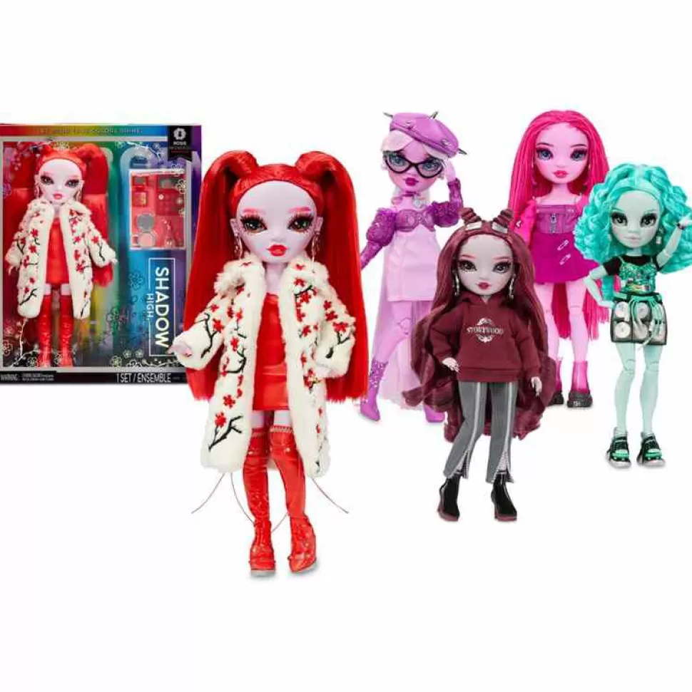 Rainbow High Muñecas^Shadow High Muneca De Moda Serie 3 - Scarlet Rose (Granate)