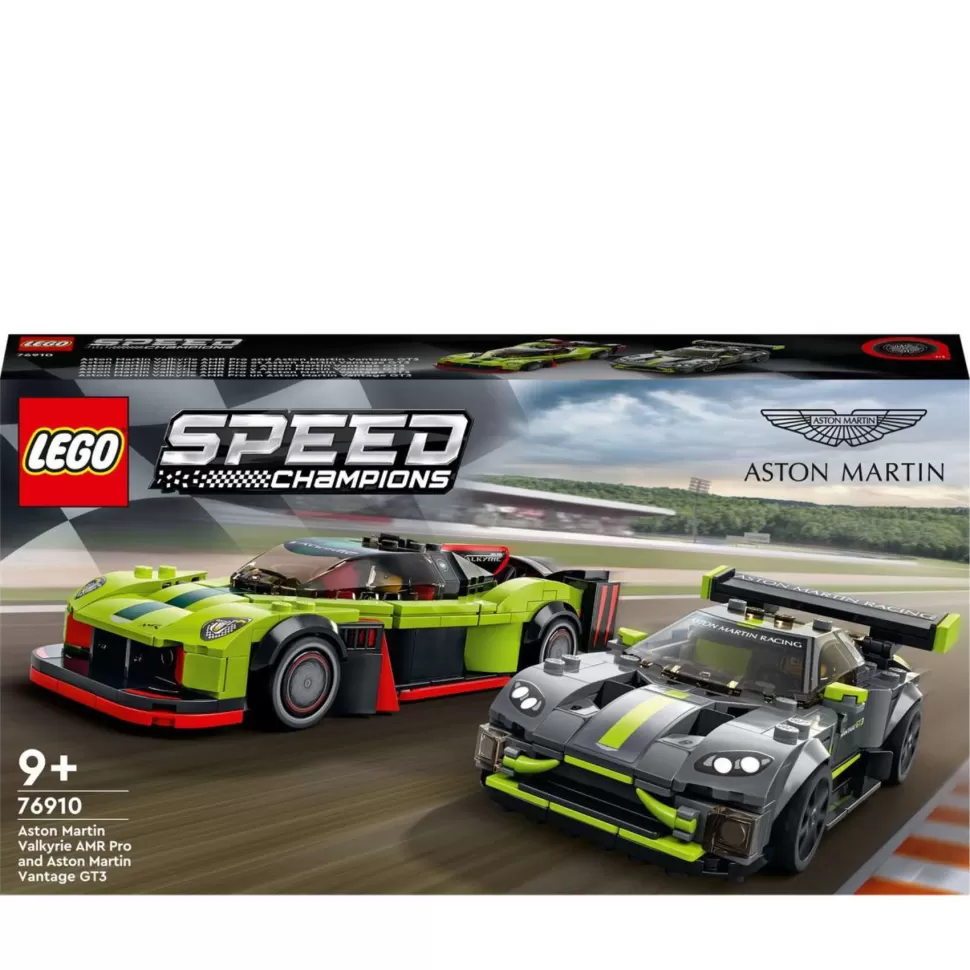* Juegos De Construcción^ Speed Champions 76910 Aston Martin Valkyrie Amr Pro Y Aston Martin Vantage Gt3